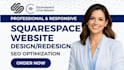 build squarespace website design squarespace website redesign squarespace design