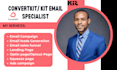 setup convertkit email sequence kit course sales funnel contact kit landing page