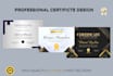 do modern award diploma certificate