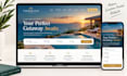 design wix website hotel booking website, travel website, tour booking website