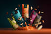 do custom box dieline and box packaging design