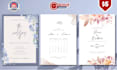 design elegant wedding, birthday or party invitation card