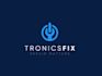 design professional tech, electronics and repair service logo