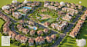 render animate masterplan, 3d site urban plan subdivision, residential community