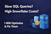 design and optimize snowflake data warehouse and sql queries