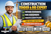 write construction tender, method statement, risk assessment and bid proposal uk
