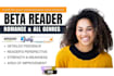 beta read romance beta reader fantasy ya novel beta reader thriller beta reader