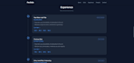 provide a modern react portfolio website template