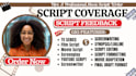 give notes, analysis, and script coverage for your film script or screenplay