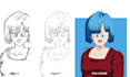 draw a custom dragon ball illustration