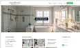 design squarespace bathroom remodeling website renovation services website