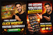create professional gaming and vlog thumbnails