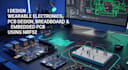 design wearable electronics, pcb design, breadboard, embedded pcb using nrf52
