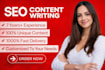 write seo blog writing copywriting content writing product articles technical