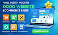 design modern odoo website ecommerce and erp solutions
