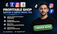 setup a profitable tiktok facebook and instagram shop fix meta pixel and shopify