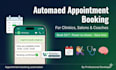 automated appointment booking clinics, salons,  coaches