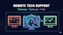 be your remote tech support to speed up and clean your pc or mac