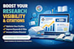help improve your research visibility and citations strategy