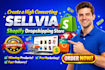 create a high converting promoting marketing sellvia shopify dropshipping store