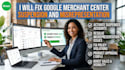 fix google merchant center suspension and misrepresentation