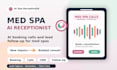 build a med spa ai receptionist for booking calls and lead follow up