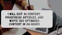 proofread, edit ai content, and write SEO articles fast