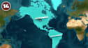 create cinematic map animations and travel route videos