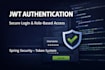develop rest API with spring boot and jwt authentication