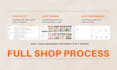 set up your etsy shop with optimized SEO and listings, etsy shop setup