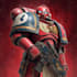 design professional warhammer 40k space marine illustration