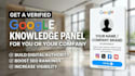create and optimize a verified google knowledge panel for you or your brand