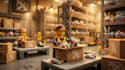 create cinematic lego style ad video for your business