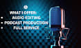 edit, produce and launch your professional podcast