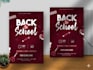 create summer back to school flyer