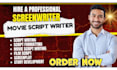 do movie script writing, film script screenplay screenwriting crime novel comedy