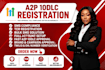 do a2p 10dlc registration website edit tcr compliance