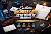 do custom business card and stationery design