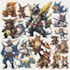 draw pokemon team with you as trainer in outstanding quality