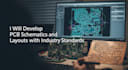develop pcb schematics and layouts with industry standards