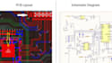 design schematic, multilayer pcb layout, gerber bom jlcpcb, pcbway manufacturing