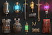 draw realistic medieval and fantasy weapons, armor and items