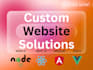 custom react, web3, defi and blockchain business websites