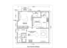 sketch 2d floor plan, elevation section plan, architectural house layout plan