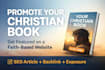 promote your christian book on my faith website with SEO backlink