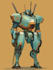 do mecha illustration in awesome details