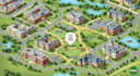 illustrate custom map, site plan, property map for office, school or college