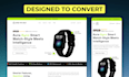 design your shopify landing page with figma design and cro optimization