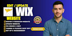 edit wix, customize, optimize  wix website for speed design and  functionality