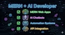 build a mern web app with custom ai features and automation